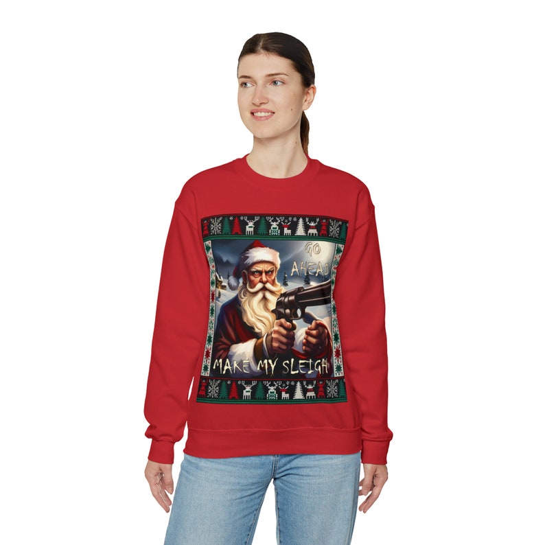 Go ahead Make my Sleigh. A Stylish Ode to Festive Rebellion. image 4