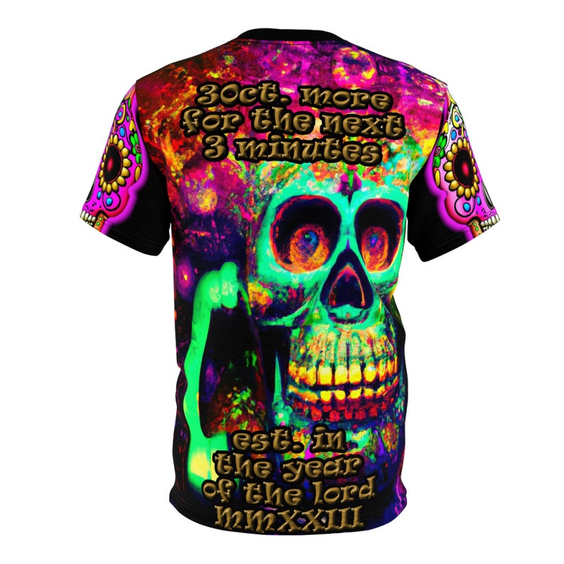 Skull & Phones Unleashed The Ultimate Trendsetter Tee image 3