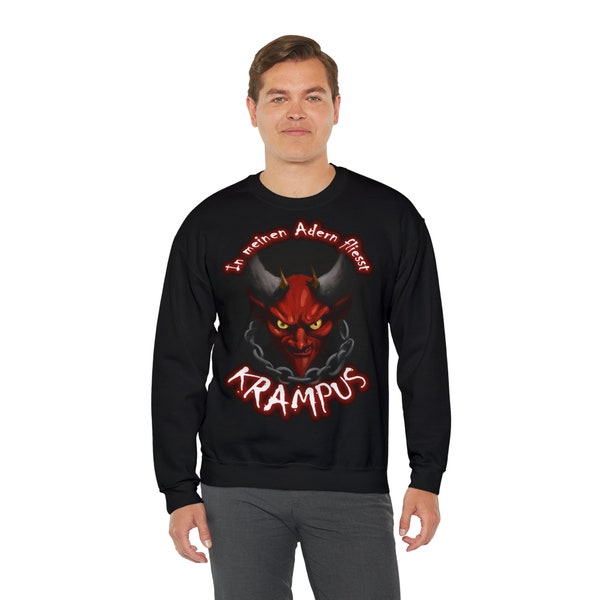 In meinen Adern fließt Krampus - Entdecke den ultimativen Krampus-Sweater