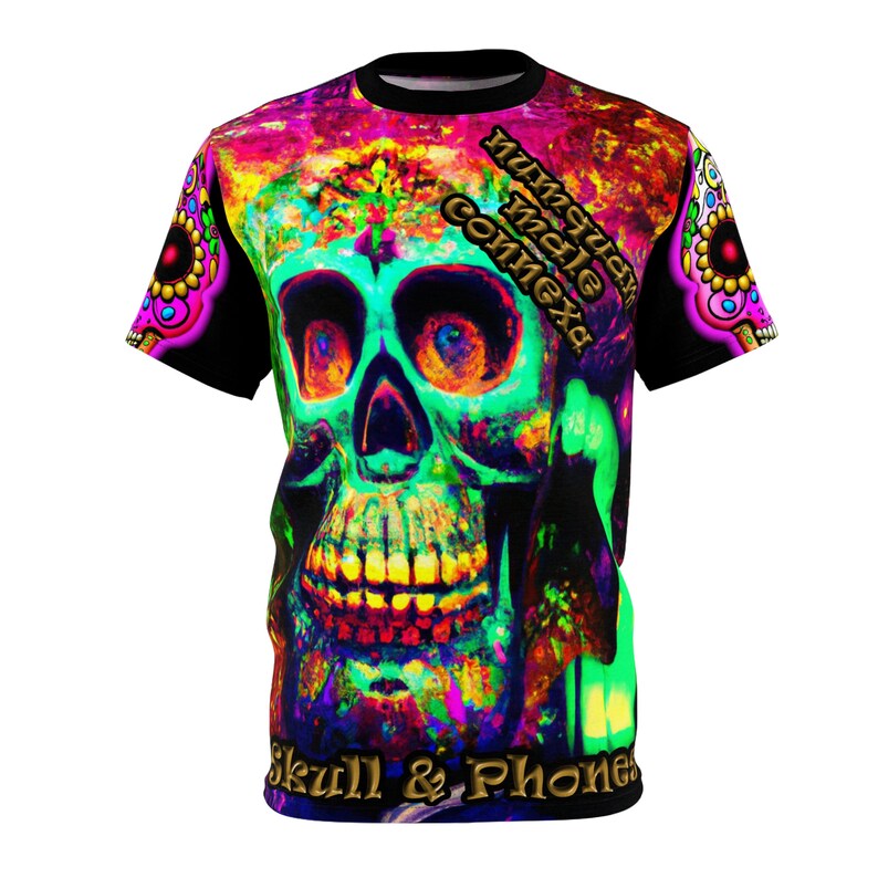 Skull & Phones Unleashed The Ultimate Trendsetter Tee image 2