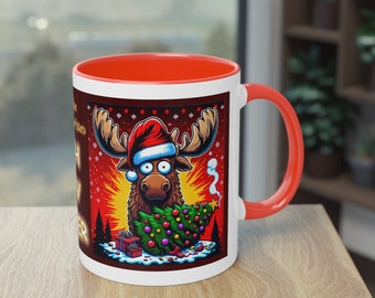 Merry Christmas - Oh my Deer! The coffee cup for humorous mornings.