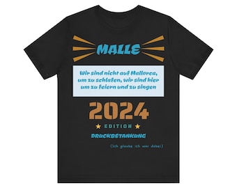 Malle 2024 Pressure Refueling Edition - Our T-shirt for your Mallorca vacation!