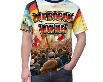 Zeige der Welt deine Stimme - trage "Vox Populi - Vox Dei"