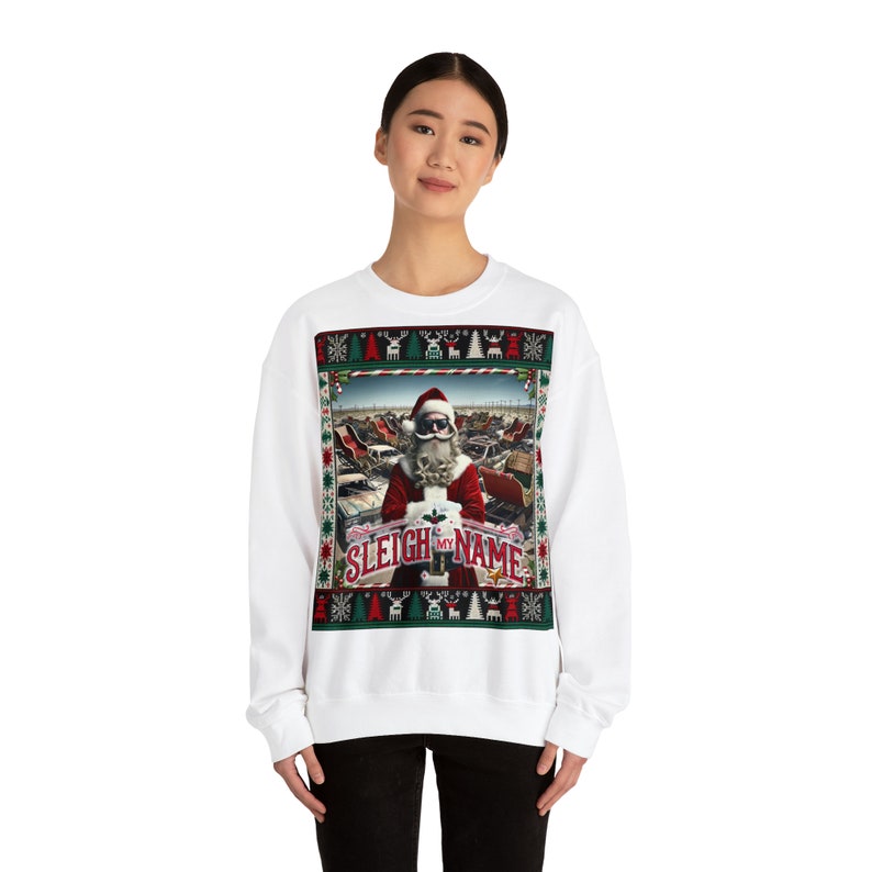 Sleigh my name. Christmas sweater 2.0: Where elegance meets irony. image 9