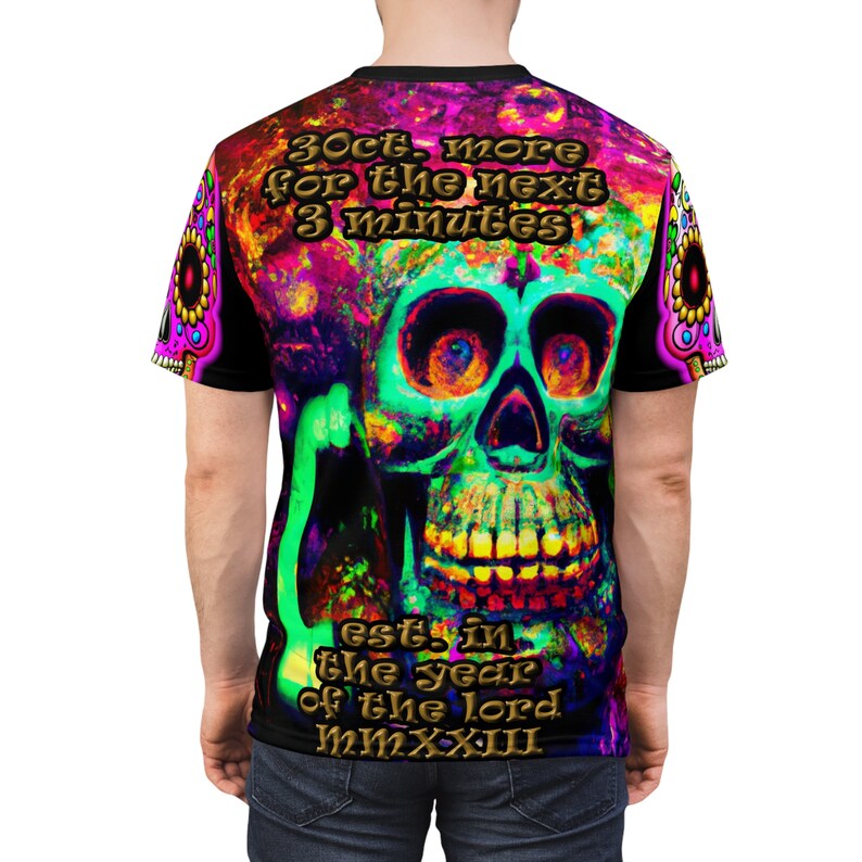 Skull & Phones Unleashed The Ultimate Trendsetter Tee image 6