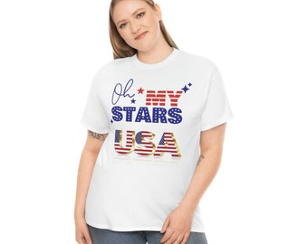 Oh my Stars - The USA t-shirt for true patriots