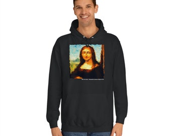 Mona meets Lautrec: AI-generated art on your hoodie!