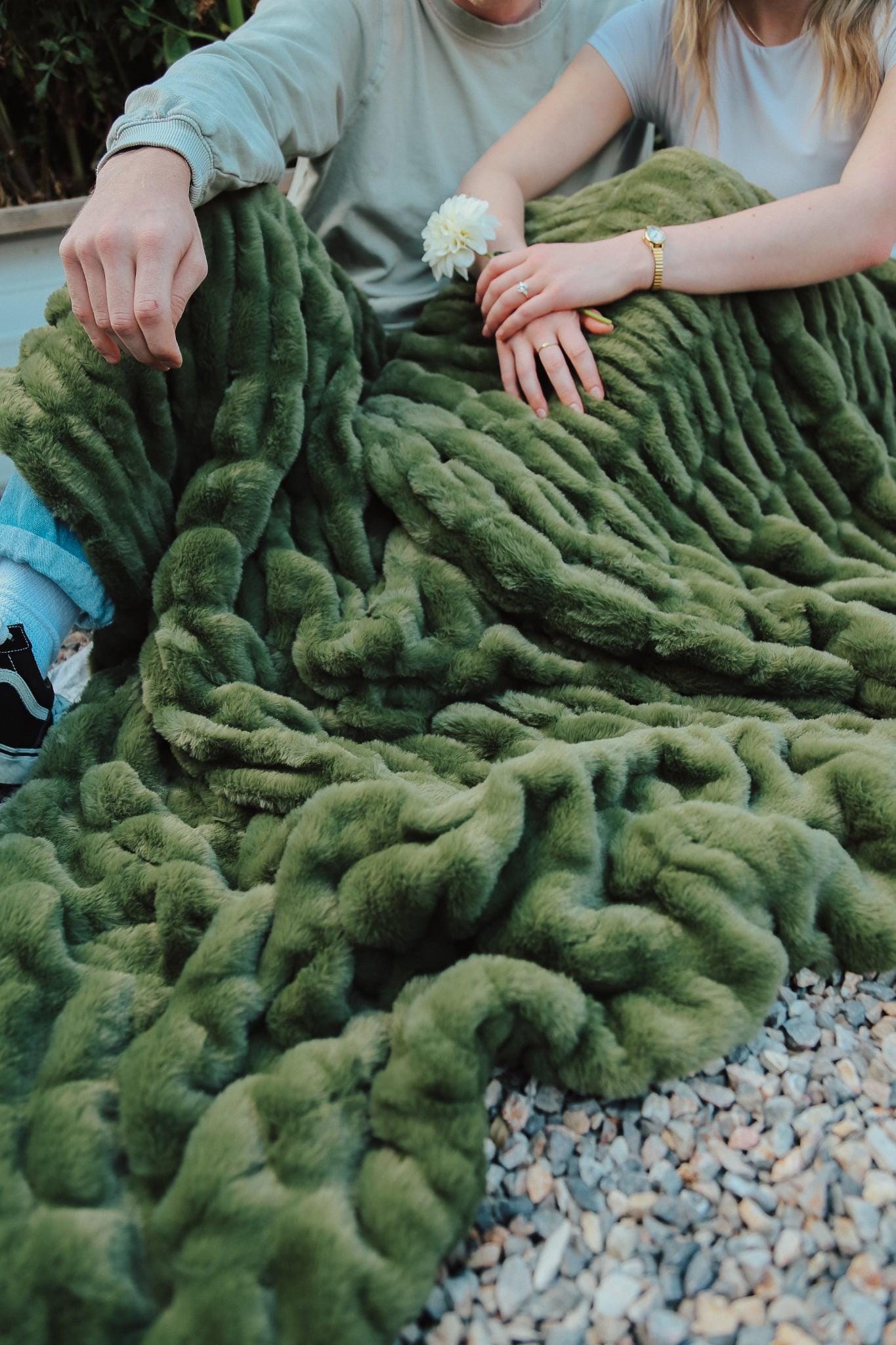 Moss Blanket - Etsy Canada