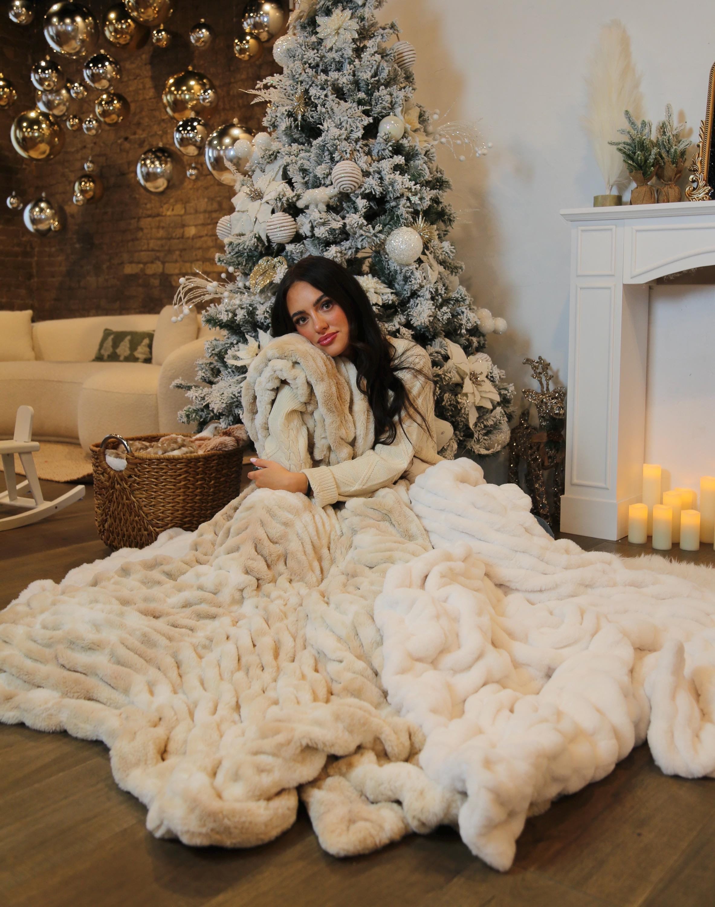 Wallen Cozy Teddy Faux Fur Throws Buy Soft Minky Blanket Online In