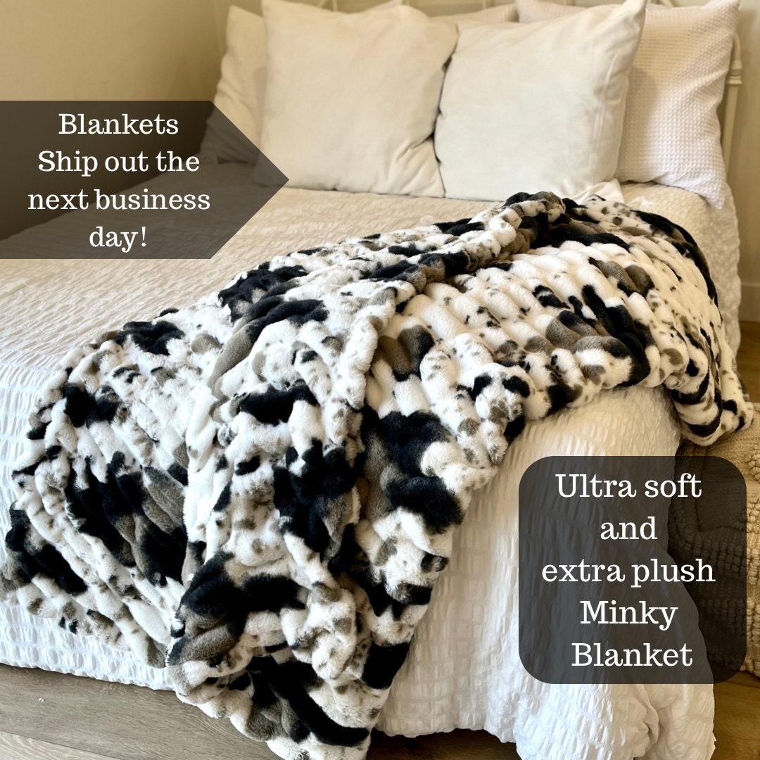 Fluffy blankets for sale hotsell