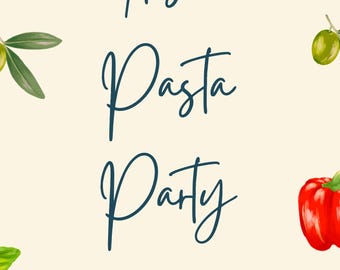 Dinner Party Invitation Template