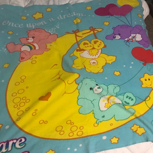 Care Bears Blanket Etsy