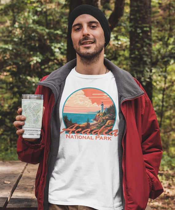 Acadia National Park Maine Souvenir T-Shirt Acadia National Park Maine Souvenir T-Shirt