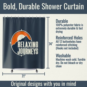Desert Longhorn Shower Curtain NCU0NXD1427