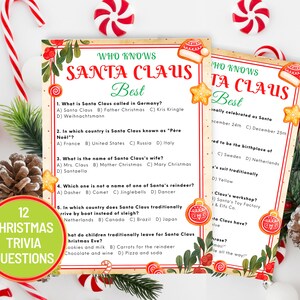 Christmas Game Xmas Game Christmas Party Printable Games Christmas Trivia Game Xmas Zoom Games Office Christmas Family Game Classroom Game