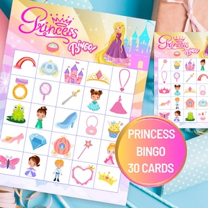 Princesa bingo jogo princesa jogos de festa menina aniversário bingo princesa atividades crianças festa de aniversário jogo bingo crianças princesa festa bingo