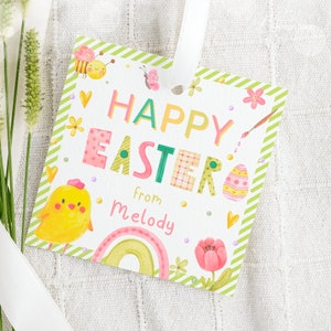 Küken Ostern-Anhänger Fröhliche Ostern-Anhänger Ostern-Süßigkeit-Anhänger Ostern-Korb-Anhänger Ostern Leckerli-Anhänger Ostern Gunst-Tag Ostern Kekskarten Osterei-Anhänger