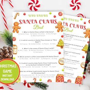 Christmas Trivia Game Xmas Party Game Christmas Party Printable Xmas Games Christmas Zoom Games Office Corporate Christmas Team Building