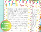 I Spy Easter I Spy Game Easter Game Printable Easter Activity For Kids and Adults Easter Party Game Easter Family Game Easter Classroom Game