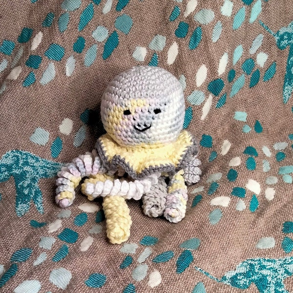 Doudou poulpe au crochet