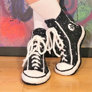 SneakerSocks™ Handmade knitted socks in the trend-setting style of sneakers. Awesome gift!