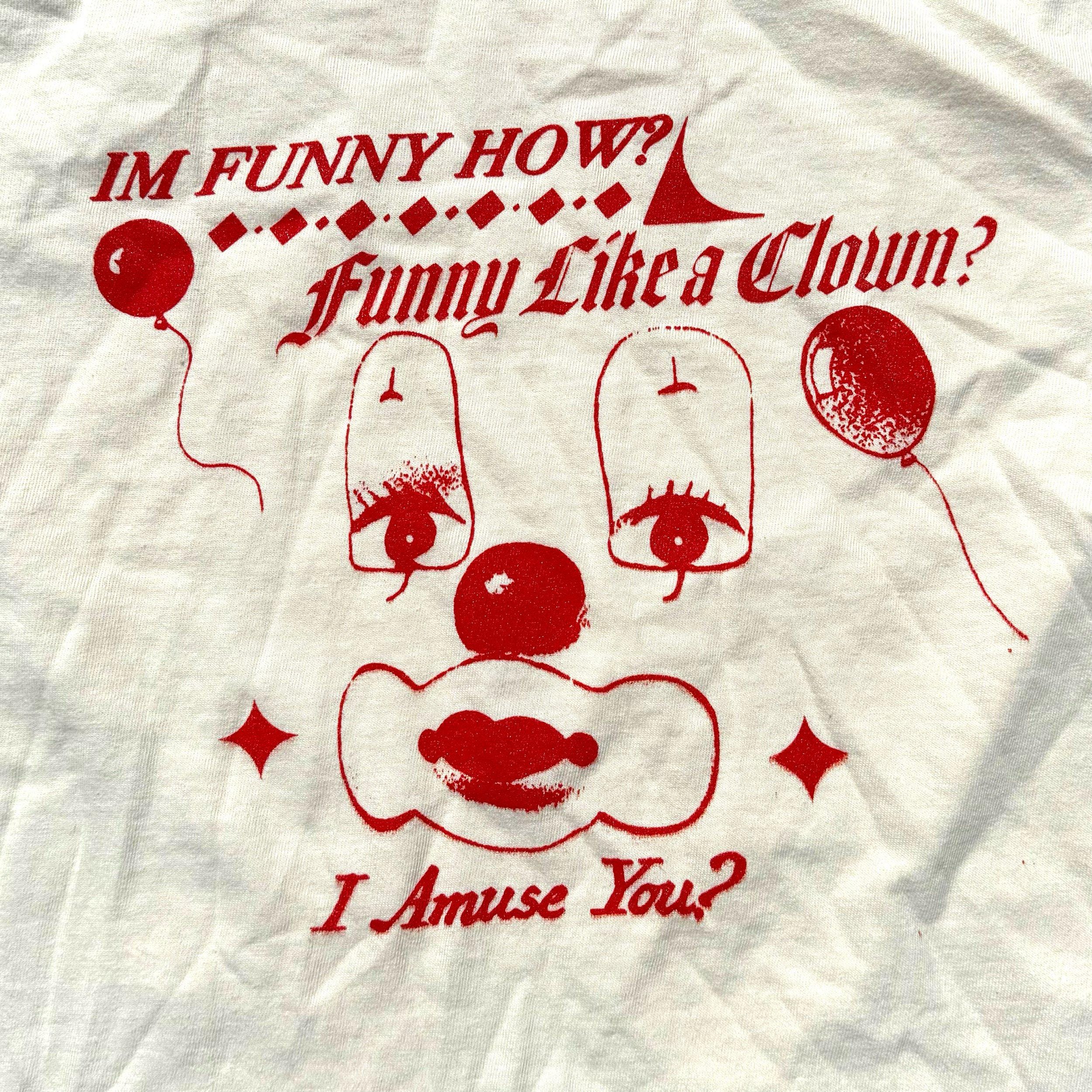 Funny Like A Clown Goodfellas Screenprinted Movie Quote Vintage Wash Comfort Colors Graphic Tee Made to Order T-Shirt