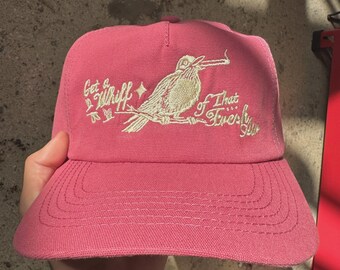 Whiff of that Fresh Air Funny Embroidered Snap Back Hat Made to Order