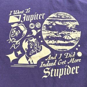 Jupiter Siebdruck Vintage Wash Comfort Farben Grafik-T-Shirt auf Bestellung T-Shirt