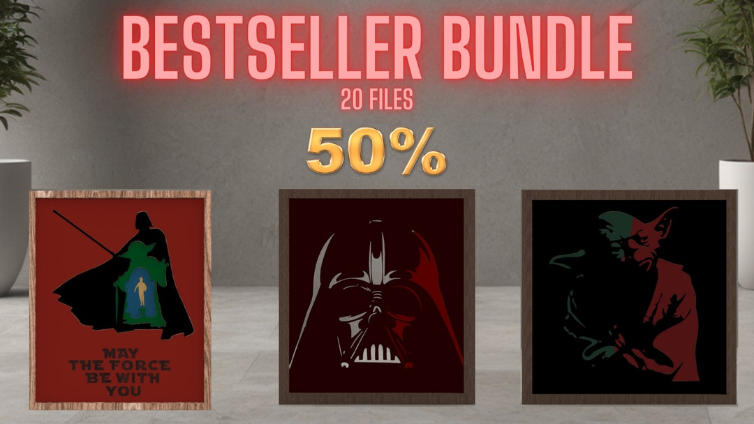 Bundle Digital File "best Seller" - Laser Cut Files - Layer Art Piece ...