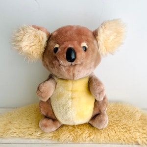 Vintage Adorable Dakin Koala Bear Stuffie / Made in Korea 1976 / Koala Bear Plush Animal