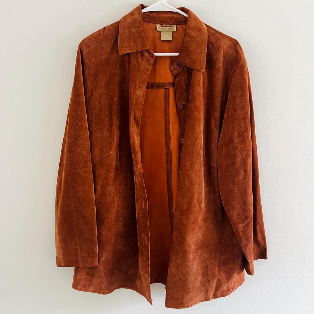 Softest 90s Vintage Ginger Fashion Leatherjacket main image 1