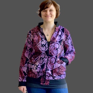 Kitenge bomber shop jacket