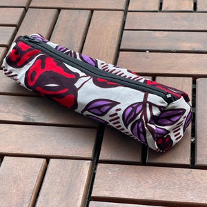 Pencil case / pencil case / pencil case / pencil case made of African fabric Batik Waxprint Kitenge Ankara Ghana