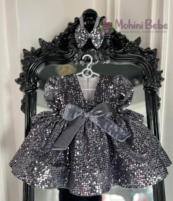Bebe silver hotsell sequin dress