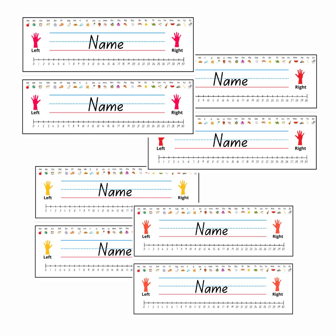 Pastel Boho Rainbow Editable Classroom Name Tags, Boho Inspired, Desk ...
