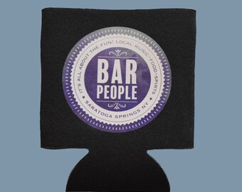 Bar People Saratoga, NY Drink Cozie