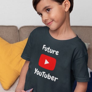 Future Youtuber, Kids Shirt, Gifts for Kids, Kids Clothes