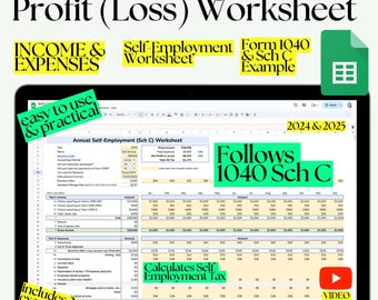 Hoja de cálculo para autónomos, ganancias, pérdidas, ingresos y gastos, autónomos, Anexo C, Hojas de cálculo de Google