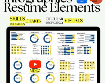 Infografías de Keynote de Apple, infografías de PowerPoint, elementos de infografía, presentación,