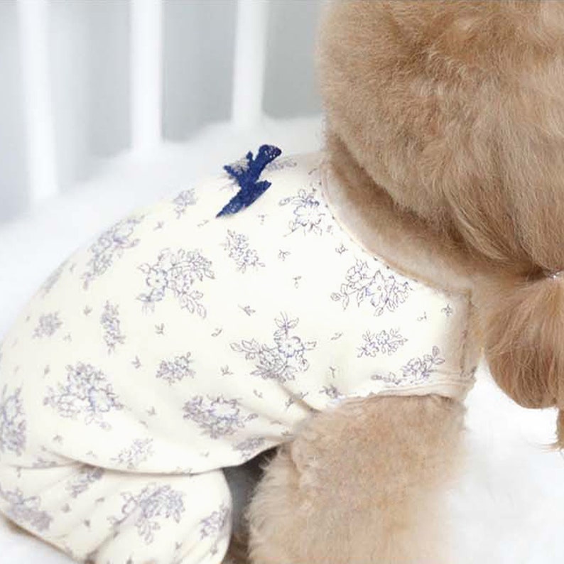 Floral Allinone Dog Puppy Clothing Pet Apparel dog Etsy