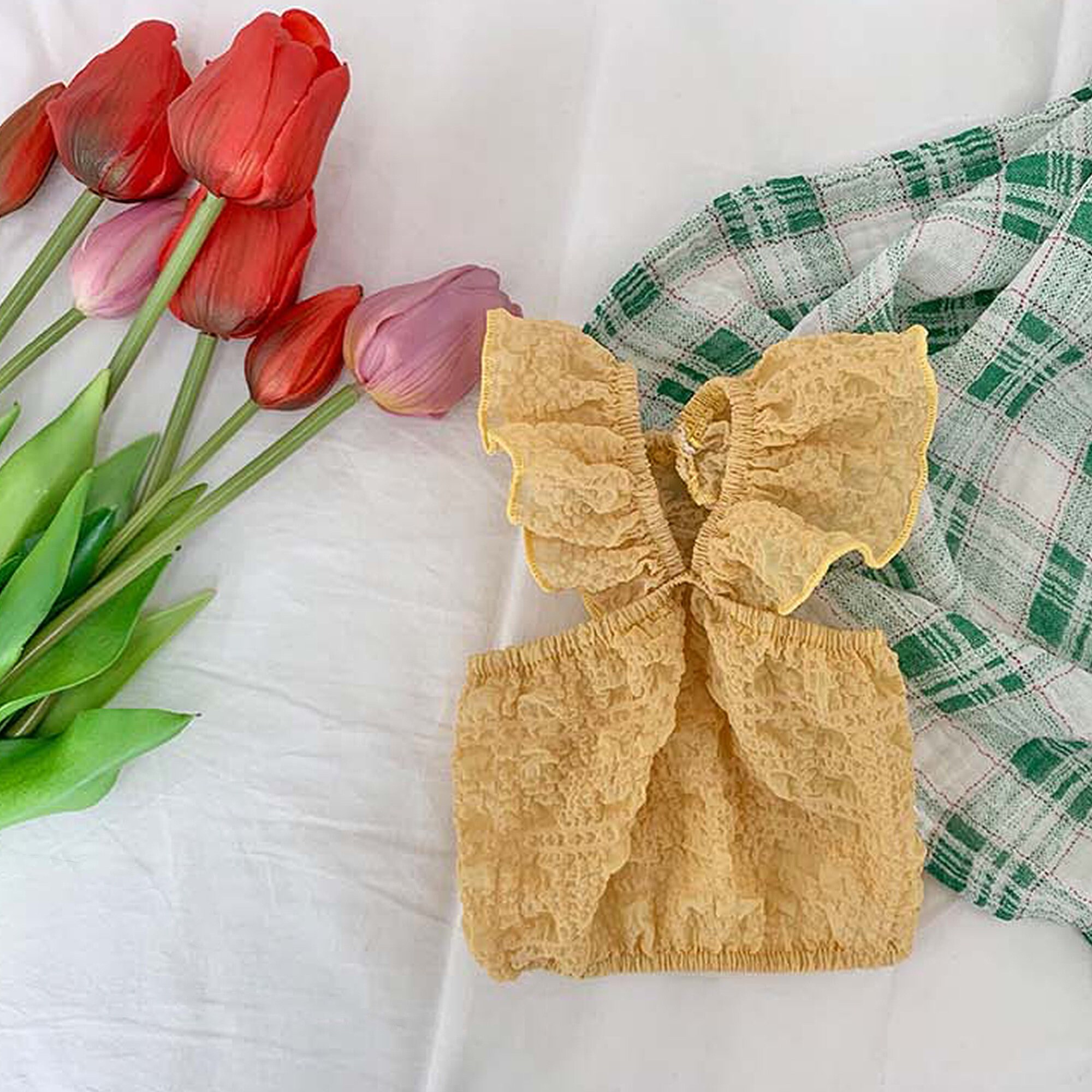 Bubble Crop Top Dog Summer Tshirt Dog Shirt Tops Dog Etsy