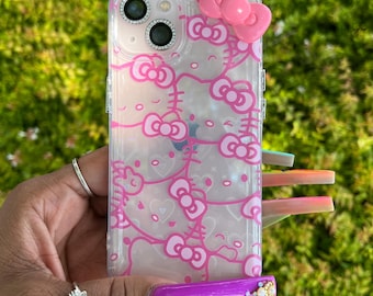 Hot Pink Bow HelloKitty iPhone Case!