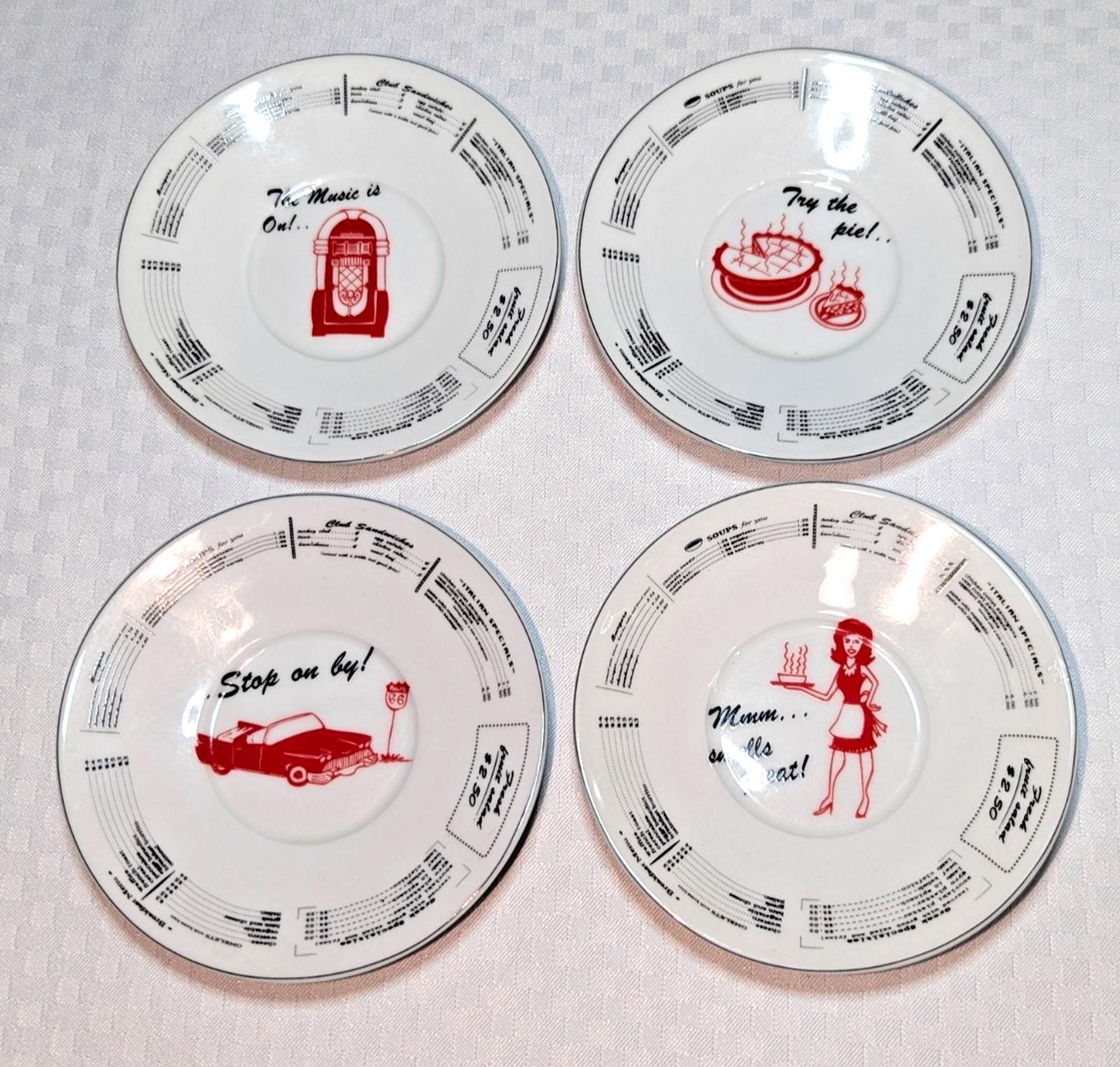 Route 66 Dinnerware - Etsy