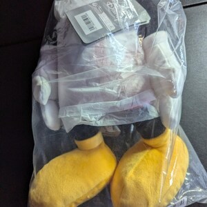Disney Parks Souvenir Mickey Mouse 18" Plush Stuffed Animal Toy Classic NIB zdjęcie 3