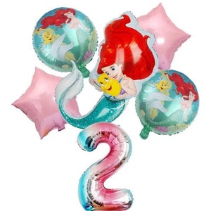 Palloncini festa di compleanno 3 anni - 5 pezzi