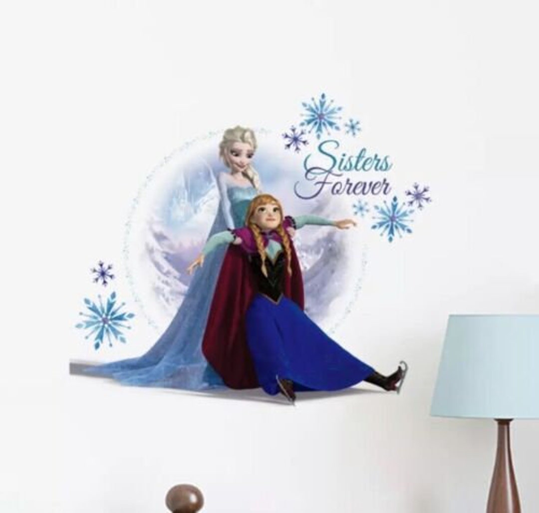 Disney Frozen 2 Vinyl Removeable Wall Sticker Wall Decor Etsy