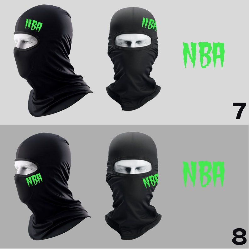 NBA Youngboy 4KT Slimeto Custom Ski Mask Black Balaclava Etsy