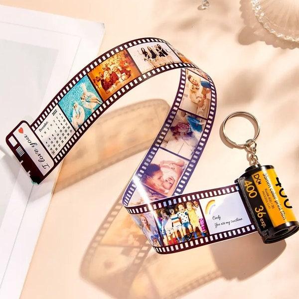 Personalized Photo Film Roll - Custom 35mm Film Canister - Unique Memory Reel - Special Gift for Anniversaries, Weddings