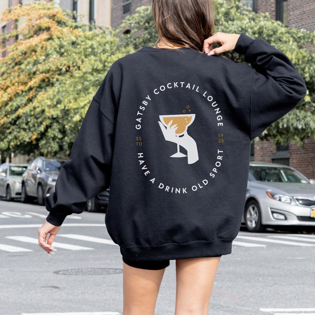 Felpa bifacciale The Jay Gatsby Cocktail Lounge, maglione
