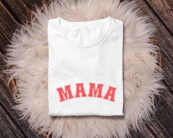 Mama SVG, PNG, DXF, Mama with small hearts, Mother&#39;s day svg, Mother svg, Mom svg, instant download, Valentine&#39;s Day svg, Mom Valentines day